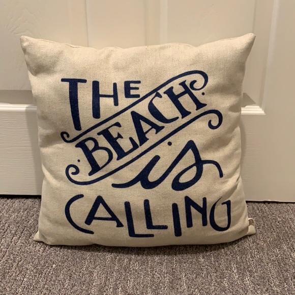 Other - The Beach Is Calling Accent Pillow